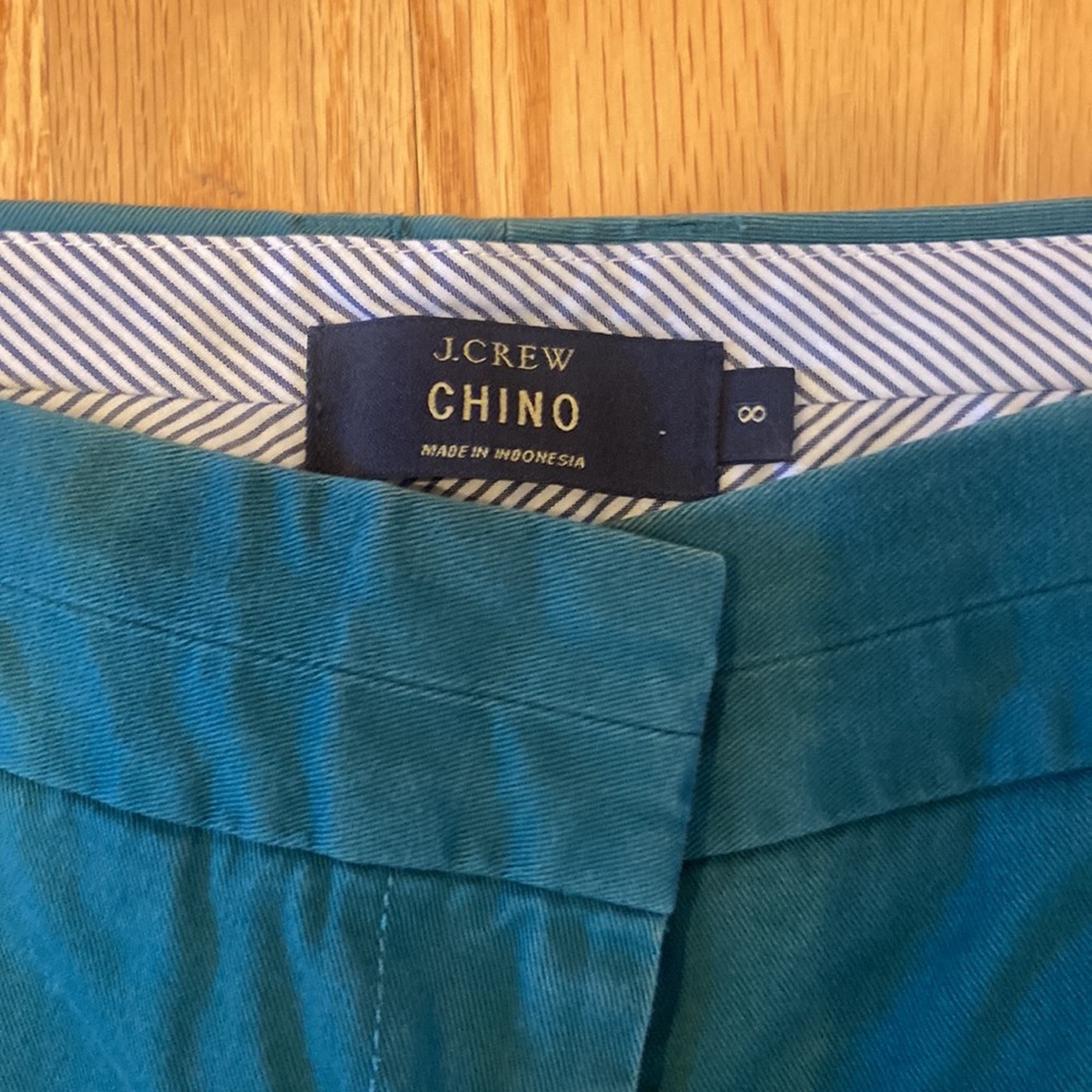 j.crew womens chino - size 8 - Picture 2 of 3